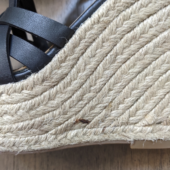 Fergalicious Black Wedge Sz5.5 - Picture 3 of 12